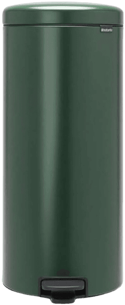 Brabantia Pedallı kova, çam yeşili, 30 lt